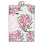 Wasserfarbenherz Flachmann (Rückseite)