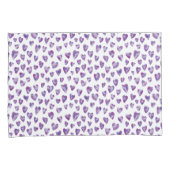 Wasserfarbenherz Kissenbezug (Vorderseite-Rechts)