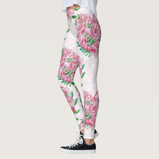 Wasserfarbenherz Leggings (Links)