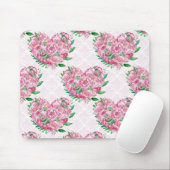 Wasserfarbenherz Mousepad (Mit Mouse)