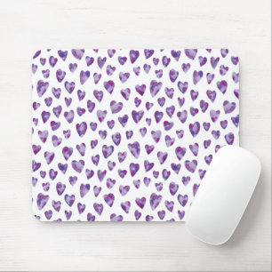 Wasserfarbenherz Mousepad
