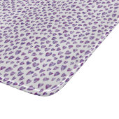 Wasserfarbenherz Schneidebrett (Ecke)