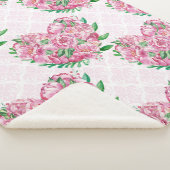 Wasserfarbenherz Sherpadecke (3/4)