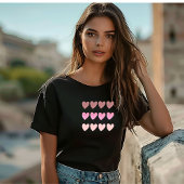 Wasserfarbenherzen Beste Mama Ever Tri-Blend Shirt