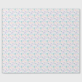 Wasserfarbenherzen Geschenkpapier (Flach)