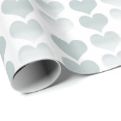 Wasserfarbenherzen Geschenkpapier (Rolleneckpunkt)
