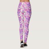 Wasserfarbenherzen Leggings (Rückseite)