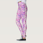 Wasserfarbenherzen Leggings (Links)