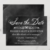 Wasserfarbenhochzeit Datum speichern Save The Date (Vorne/Hinten)
