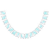 Wasserfarbenhochzeit Wimpelkette (Alle)