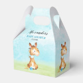 Wasserfarbenjunge Pferdeschwulstdusche Geschenkschachtel (Vorderseite)