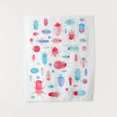 Wasserfarbenkäfer Wandteppich (Vorderseite)