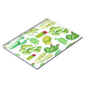 Wasserfarbenkakti Notizblock (Linke Seite)