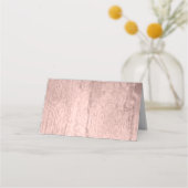 Wasserfarbenkaktus mit Wren Bird Wedding Platzkarte (Rückseite)