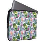 Wasserfarbenkaktus-Muster Laptopschutzhülle (Vorne Rechts)