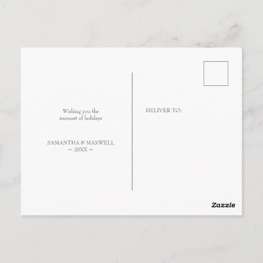 Wasserfarbenkaktus Neue Ankündigung zur Zuhause-Be Postkarte (Rückseite)