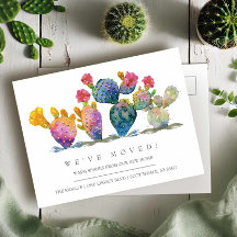 Wasserfarbenkaktus Neue Ankündigung zur Zuhause-Be