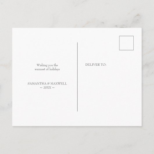 Wasserfarbenkaktus Neue Ankündigung zur Zuhause-Be Postkarte (Rückseite)