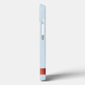 Wasserfarbenkaktus, Streifen Case-Mate iPhone Hülle (Rückseite / Links)