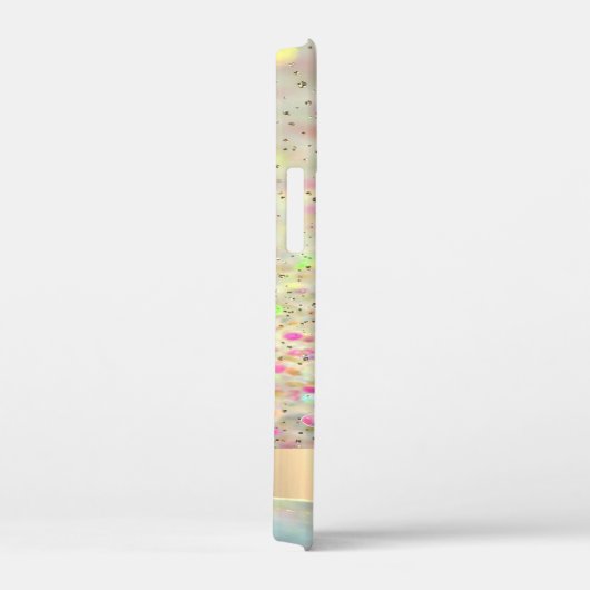 Wasserfarbenkaktus, Sukkulenter Glitzer Bokeh Case-Mate iPhone Hülle (Rückseite / Rechts)