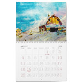 Wasserfarbenkalender Kalender (Jan 2026)