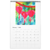 Wasserfarbenkalender Sachsen Grossel Kalender (Feb 2026)