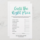 Wasserfarbenkalligraphie Raten Sie das richtige Pr (Vorne/Hinten)