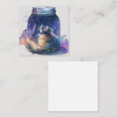 Wasserfarbenkarte Mitteilungskarte (Vorne/Hinten)