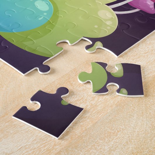 Wasserfarbenkatze Jigsaw Puzzle (Seite)