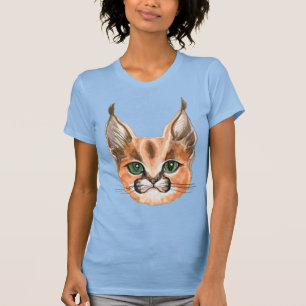 Wasserfarbenkatze T-Shirt