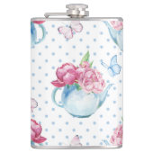 Wasserfarbenkessel Flachmann (Vorderseite)