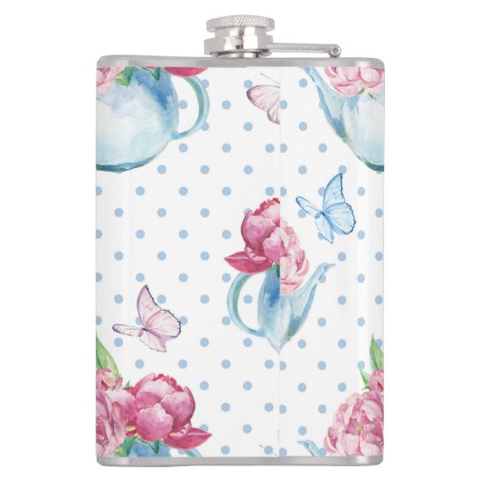 Wasserfarbenkessel Flachmann (Rückseite)