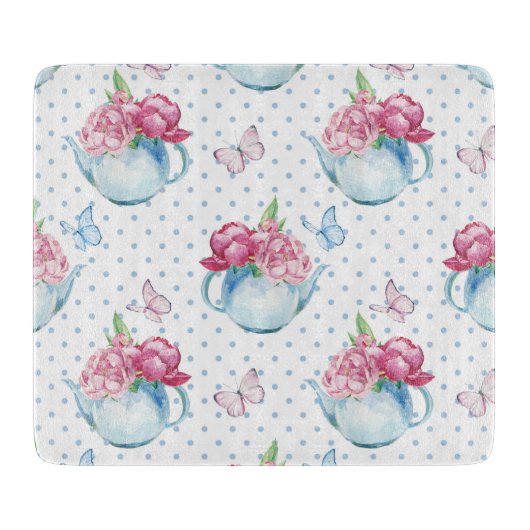 Wasserfarbenkessel Schneidebrett (Vorderseite)