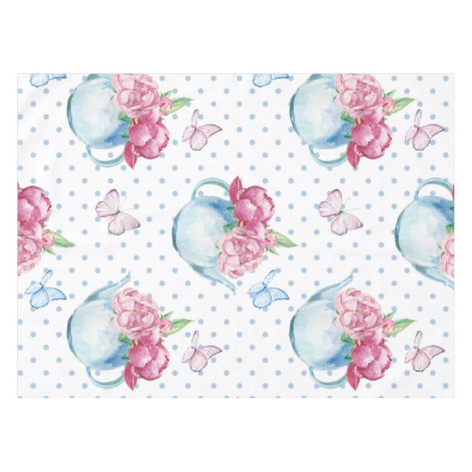 Wasserfarbenkessel Tischdecke (Vorderseite (Horizontal))