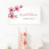 Wasserfarbenkirschblüten Banner (Insitu)