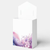 Wasserfarbenkirschblüten Geschenkschachtel (Geöffnet)