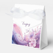 Wasserfarbenkirschblüten Geschenkschachtel (Vorderseite)