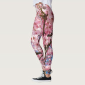 Wasserfarbenkirschblüten Leggings (Links)