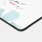 Wasserfarbenkirschblüten Schreibtischunterlage (Ecke)