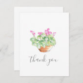 Wasserfarbenklammer Danke, dass ihr Karte gegeben (Vorne/Hinten)