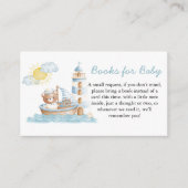 Wasserfarbenkocher für Nautische Bären Begleitkarte (Vorderseite)