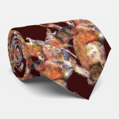 Wasserfarbenkojote, Tier, Natur Krawatte (Gerollt)