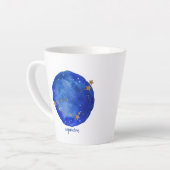 Wasserfarbenkonstellation von Capricorn Milchtasse (Linke Ecke)