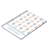 Wasserfarbenkorallen Notizblock (Linke Seite)