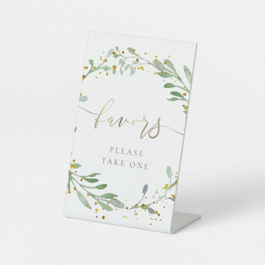 Wasserfarbenkranz begünstigt das Podest-Zeichen Sockelschild (Vorderseite)