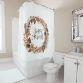 Wasserfarbenkranz Duschvorhang (Beispiel)