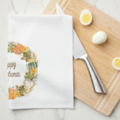 Wasserfarbenkranz Handtuch (Viertel Falte)