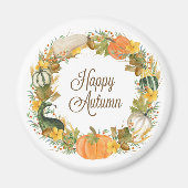 Wasserfarbenkranz Magnet (Vorne)