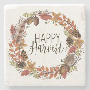 Wasserfarbenkranz Steinuntersetzer