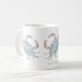 Wasserfarbenkrebse Kaffeetasse (Vorderseite Links)